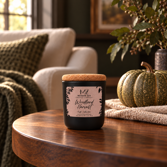 Woodland Harvest Mini Candle