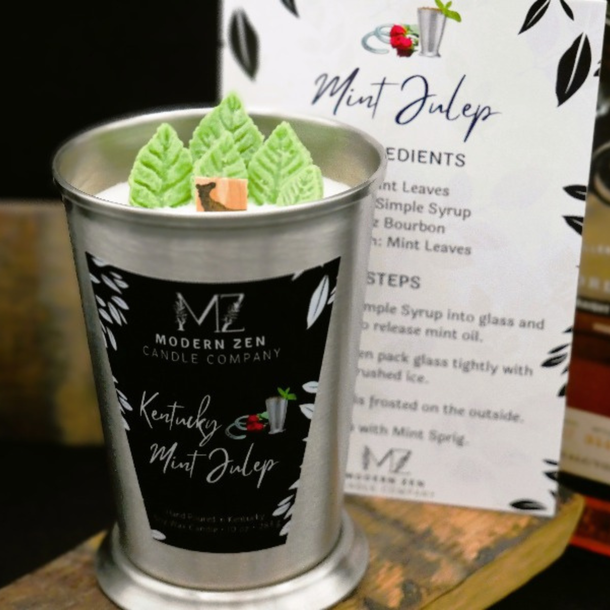 Kentucky Mint Julep Soy Candle