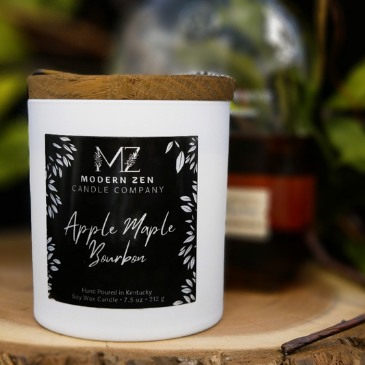 Apple Maple Bourbon Soy Candle