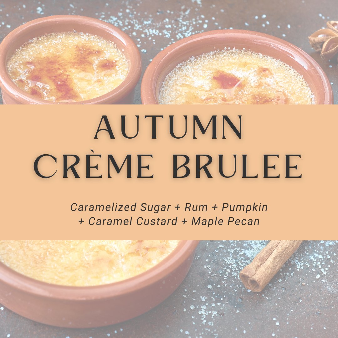 Autumn Crème Brulee Fall Soy Candle