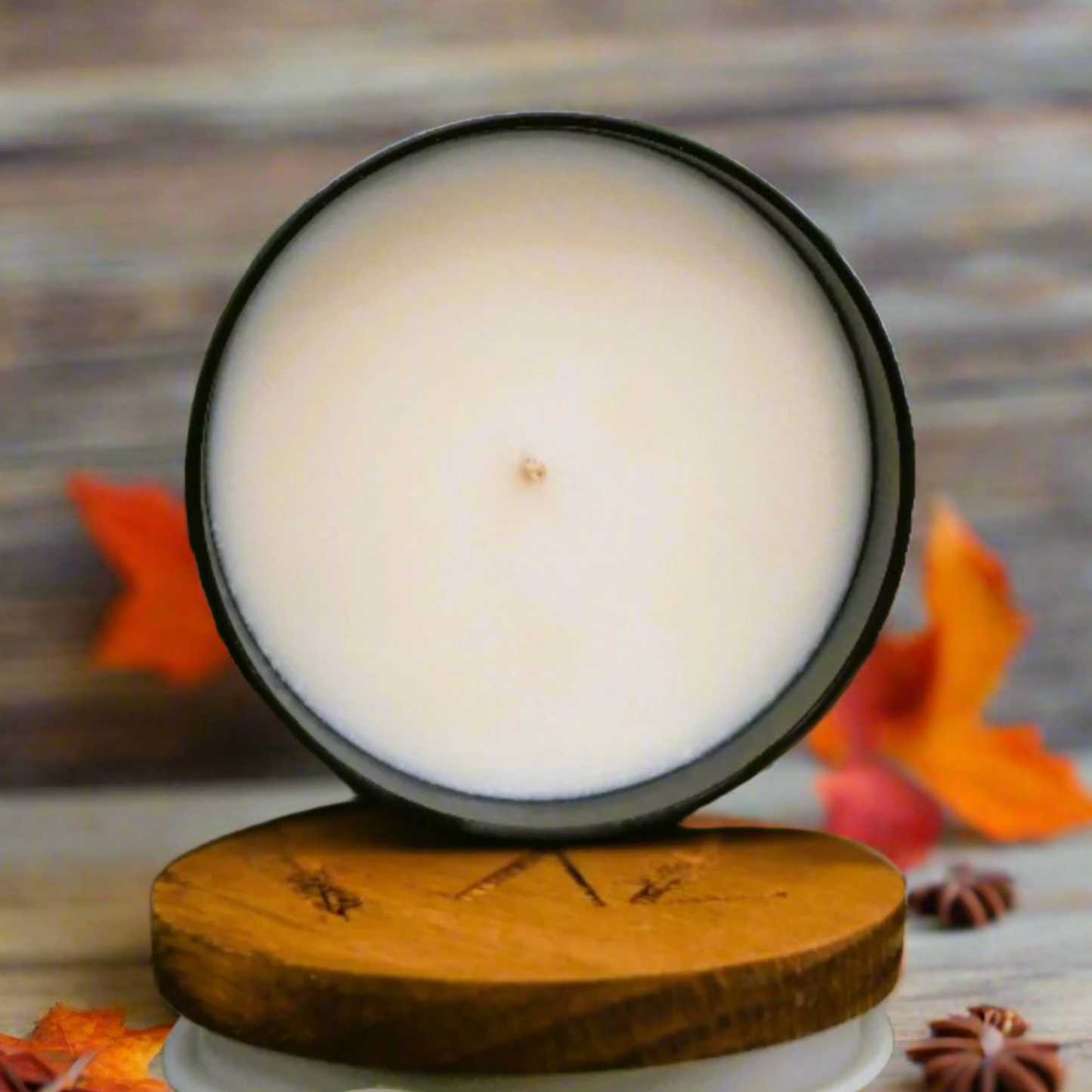 Autumn Crème Brulee Soy Candle - Capturing the Essence of Fall
