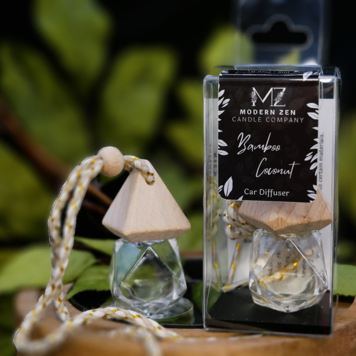 Bamboo Coconut Car Diffuser