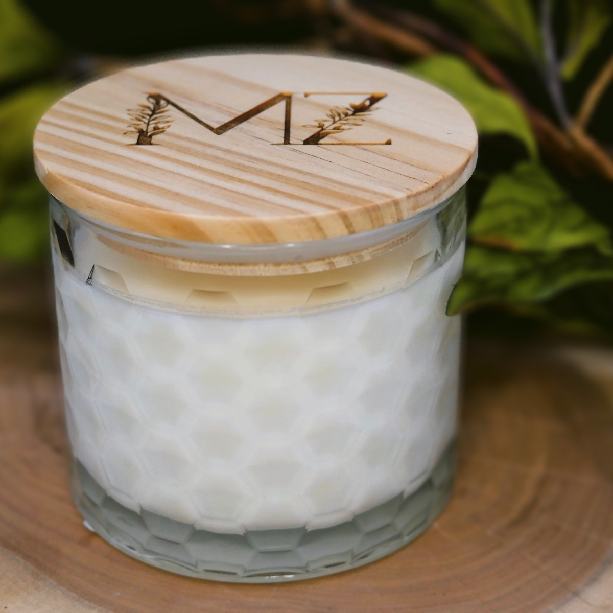 Cinnamon Spice Wood Wick Soy Candle - Holiday Collection