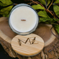 Magnolia Blossoms Wood Wick Candle