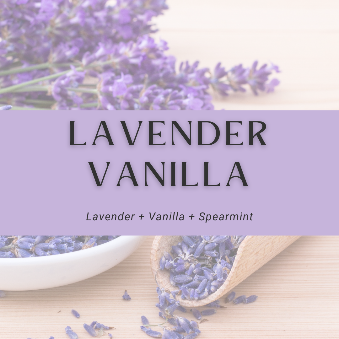 Lavender Vanilla Wood Wick Candle