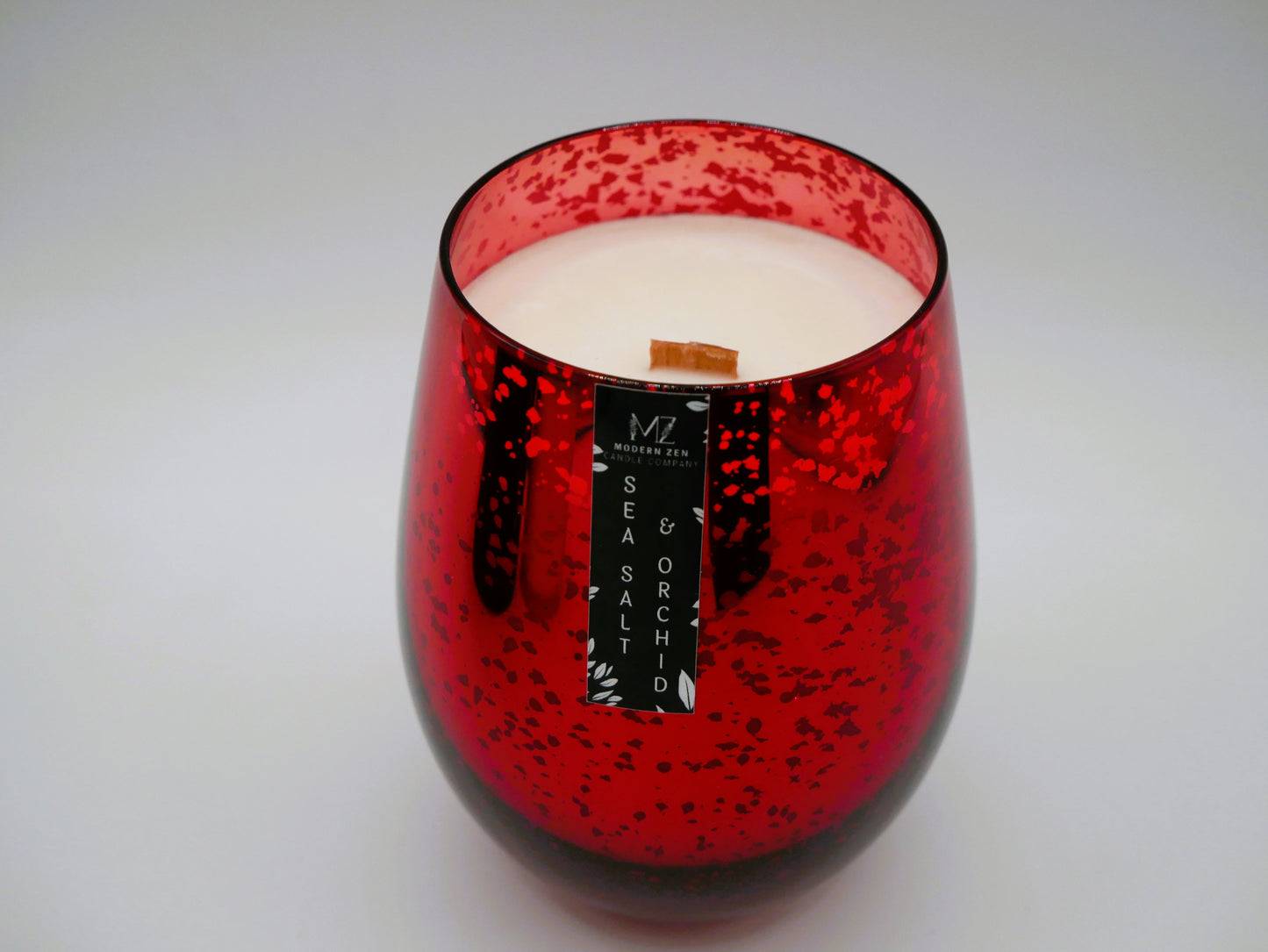 Apple Maple Bourbon Red Candle