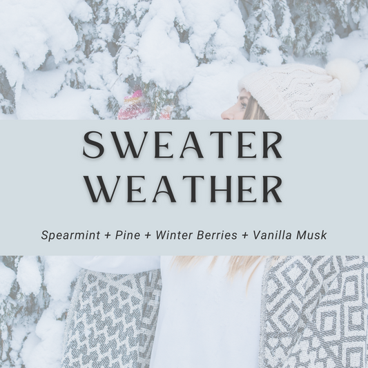 Sweater Weather - Winter Mini Candle